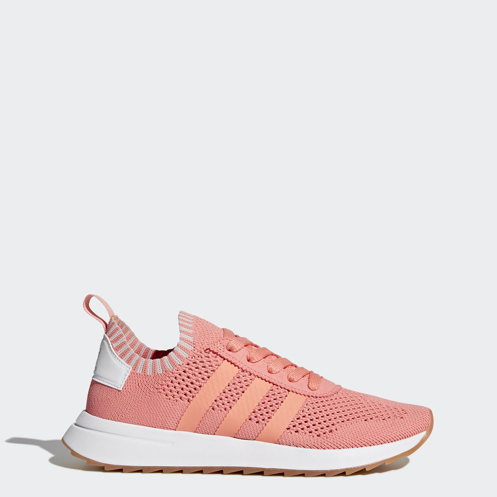 Adidas Flashback Primeknit - Originals γυναικεια - Πορτοκαλι/Πορτοκαλι/Ασπρα,Μέγεθος: EU 36 – 54 2/3